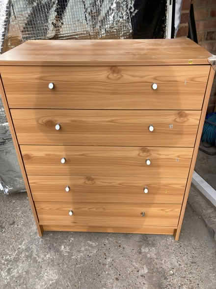 Photo of free Five drawer chest- pick up in Belvedere (Erith DA17) #1