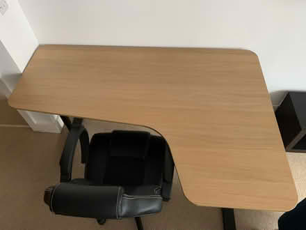 Photo of free ikea corner desk (+ chair) (2 min from Borough station SE1) #1