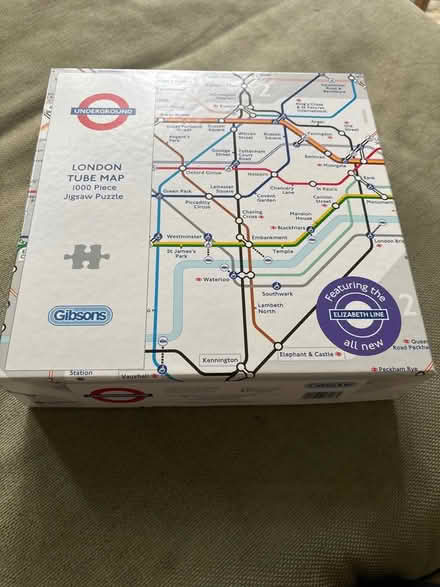 Photo of free London Tube Map Puzzle (CB21) #1