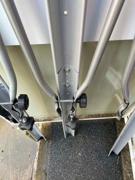 Photo of free 3 x HALFORDS ROOF MOUNTED CYCLE RACKS (Abraham Heights LA1) #1