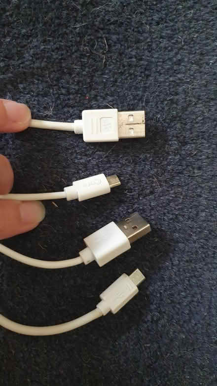 Photo of free Two cables USB-A to micro USB (Dalston E8) #1