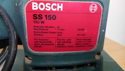 Photo of free Bosch Sander (Hitchin SG4) #1