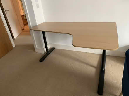 Photo of free ikea corner desk (+ chair) (2 min from Borough station SE1) #2