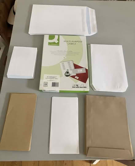 Photo of free envelopes and labels (Polegate BN26) #1