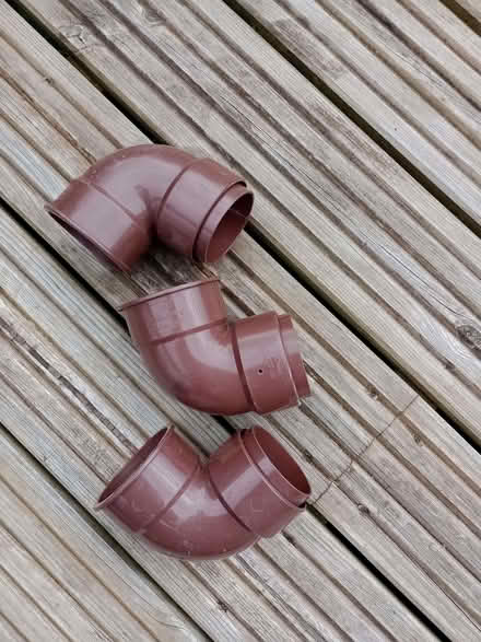 Photo of free Brown plastic guttering (Primrose Hill) #3