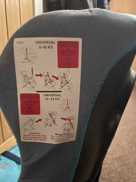 Photo of free Car seat / booster seat (Newbold S41) #3
