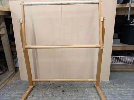 Photo of free Large floor-standing cross-stitch/embroidery frame (Swanwick DE55) #2