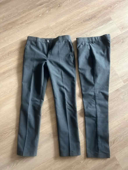 Photo of free M&S grey school trousers 10-11 (Tonbridge) #1