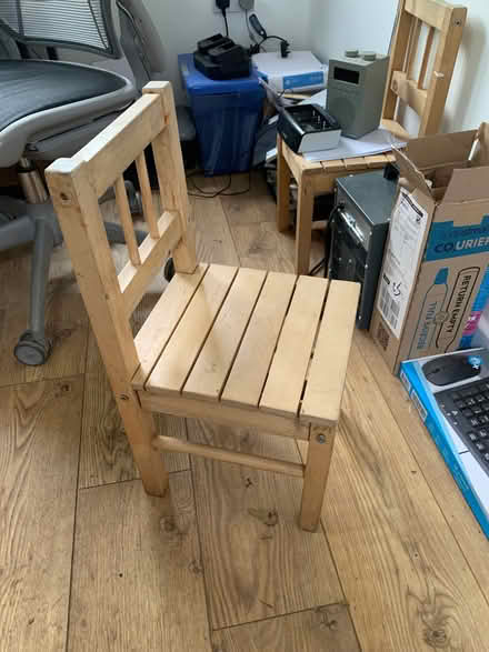 Photo of free Child’s craft table and 2x chairs (Norton S8) #1