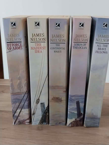 Photo of free James Nelson Revolution at Sea saga (Oxhey Hall WD19) #1