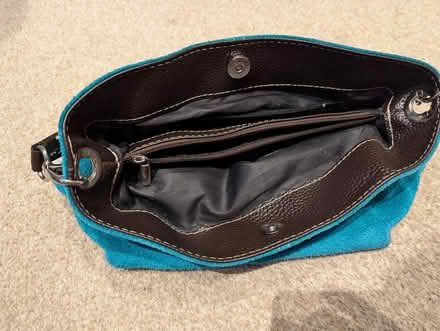 Photo of free Blue faux leather purse/bag (HR9) #1