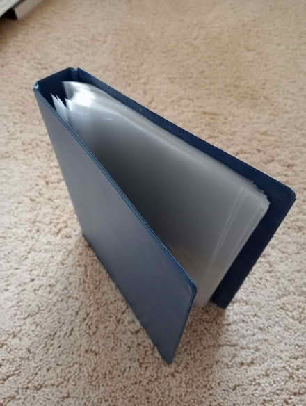 Photo of free A5 Ringbinder and poly pockets (Clapham MK41) #1