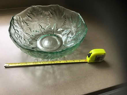 Photo of free Very large green glass bowl (Alderley Edge SK9) #2