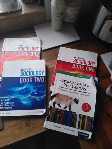 Photo of free A lA level Sociology and Psychology text books (Northchurch HP4) #1