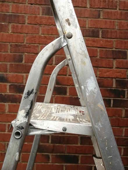 Photo of free Tall aluminium step ladder (HR9) #2