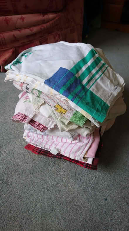 Photo of free Tea towels etc (Church Hill North B98) #1