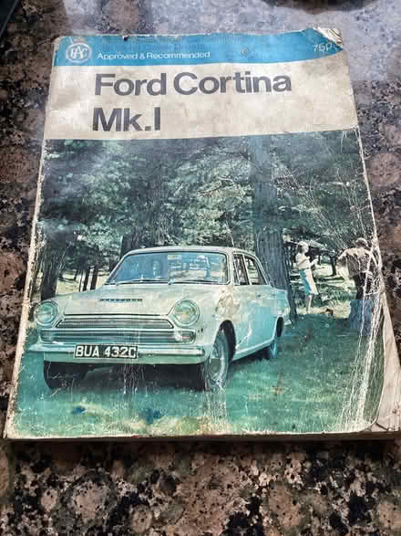 Photo of free Ford cortina mk1 book (Camberley) #1