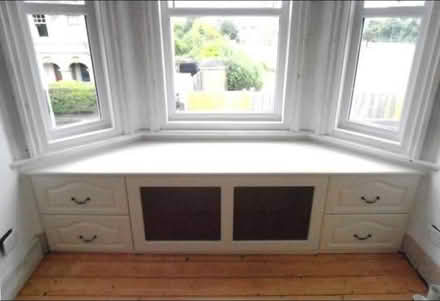 Photo of Bay window TV cabinet (Haringey) #1