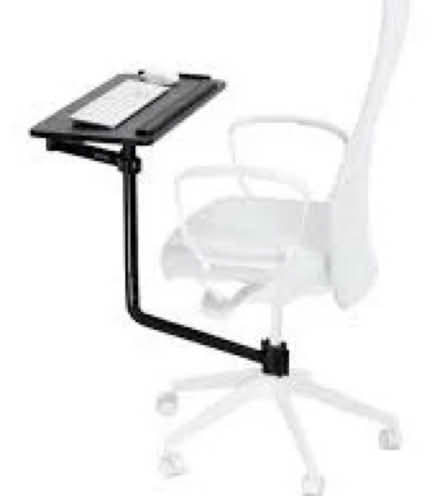 Photo of free Used Keyboard stand clips to chair (Albany near Santa Fe Ave) #2