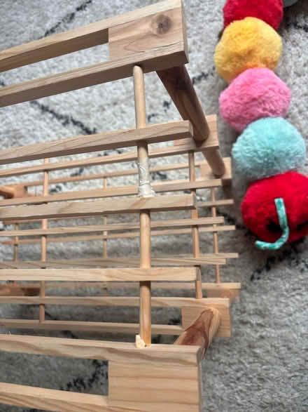 Photo of free Wooden shoe rack (Arborfield RG2) #2