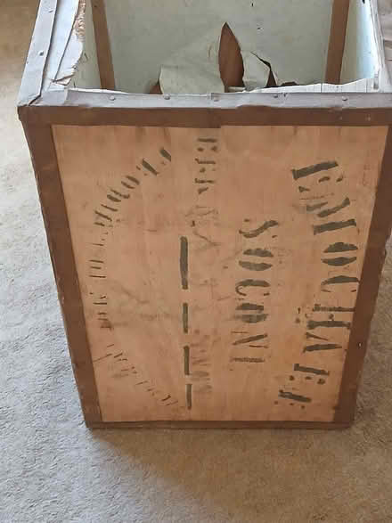Photo of free 2 wooden Tea chests (Limbury LU3) #1