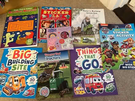 Photo of free Kids colouring and sticker books (Martlesham Heath) #1