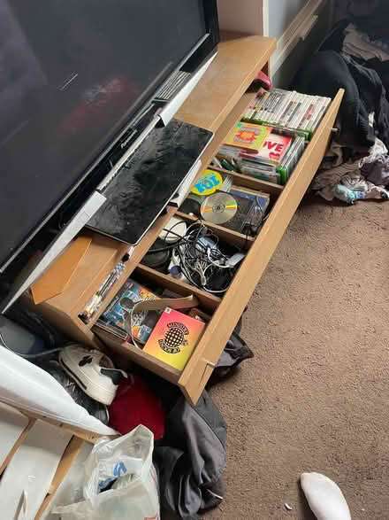 Photo of free Solid wood tv cabnet (Stevenage old town) #1