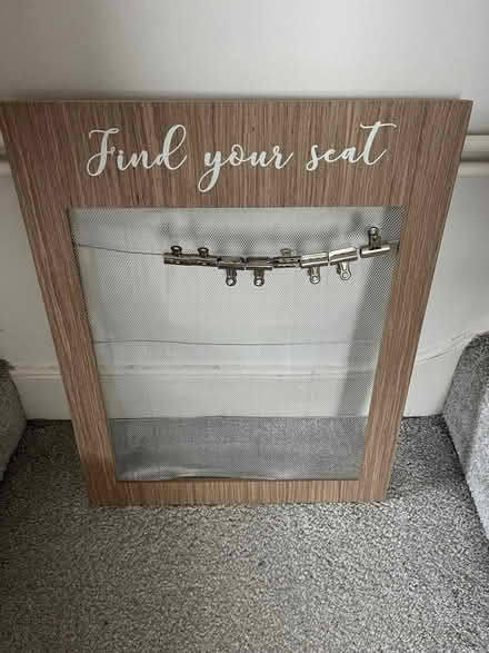 Photo of free Table plan stand (Braintree CM7) #1
