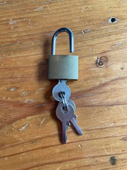 Photo of free Luggage padlock (St Margarets TW1) #1