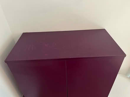 Photo of free Purple cupboard (N8 0DB) #2