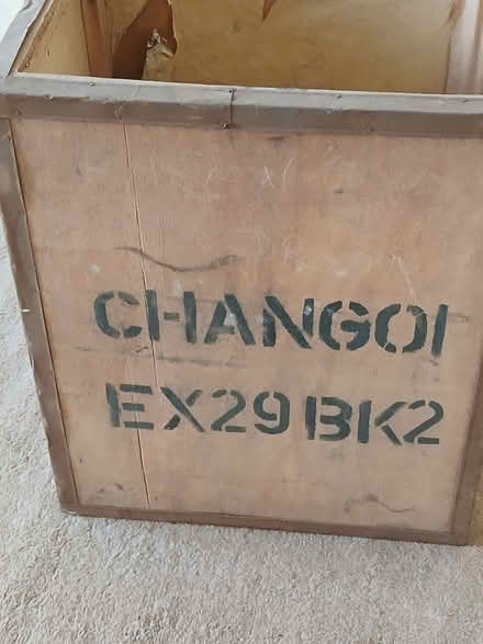 Photo of free 2 wooden Tea chests (Limbury LU3) #3