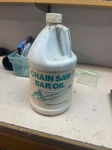 Photo of free Chainsaw Bar Oil (North Shoreline) #2