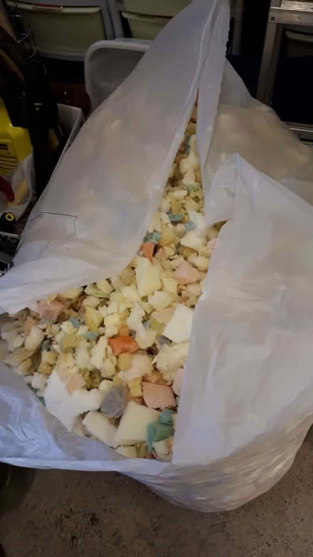 Photo of free Foam stuffing pieces (Liff DD2) #1