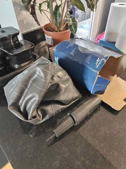 Photo of free 65cm diameter gym ball and pump (Surrey Quays Station SE16) #3