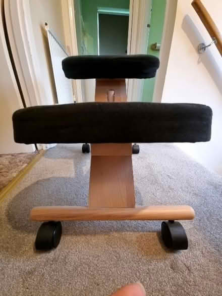 Photo of free Kneeling chair UPCYCLING PROJECT ONLY (Barnard's Green WR14) #3