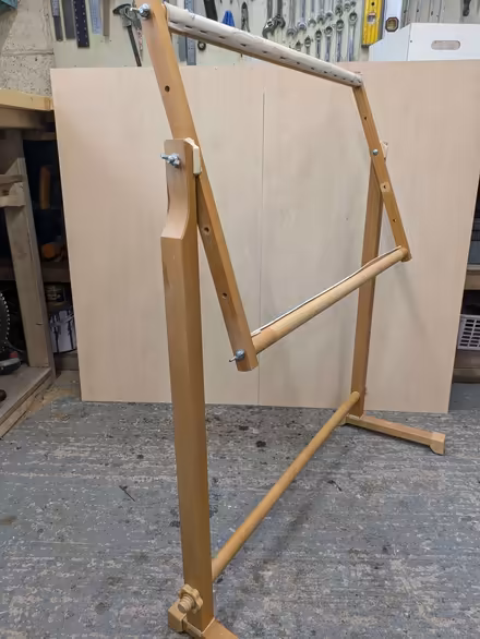 Photo of free Large floor-standing cross-stitch/embroidery frame (Swanwick DE55) #1