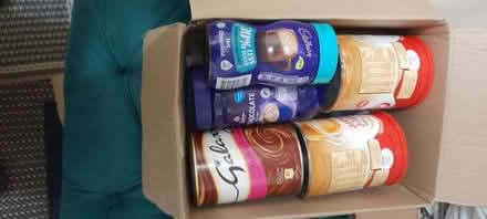 Photo of free Empty hot choclate jars, 15ltr container (Wake Green B13) #2