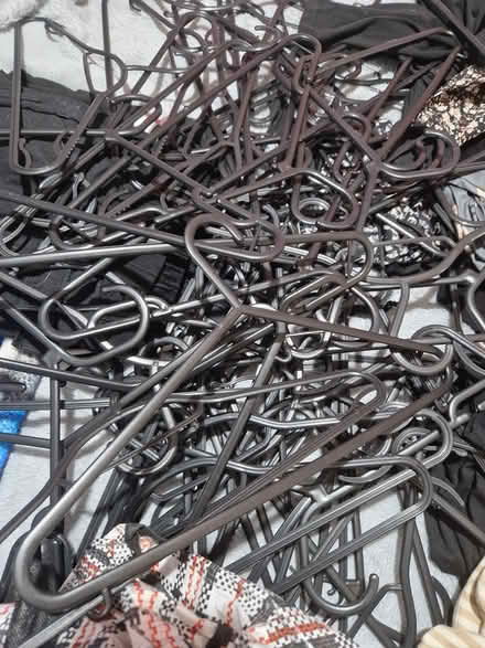 Photo of free Plastic coat hangers (Appleby-in-Westmorland CA16) #1