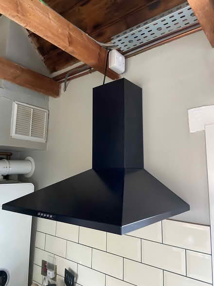 Photo of free Used - CHB60 Steel Chimney Cooker hood (W)60cm - Black (Addlestone KT15) #2