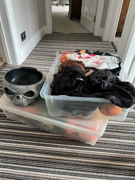 Photo of free 2 x Misc boxes of Halloween decorations (Wildernesse TN15) #1