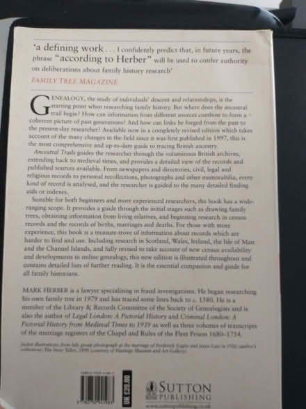 Photo of free Genealogy Textbook - Ancestral Trails by Mark Herber, 2nd ed (Caversham Heights RG4) #2