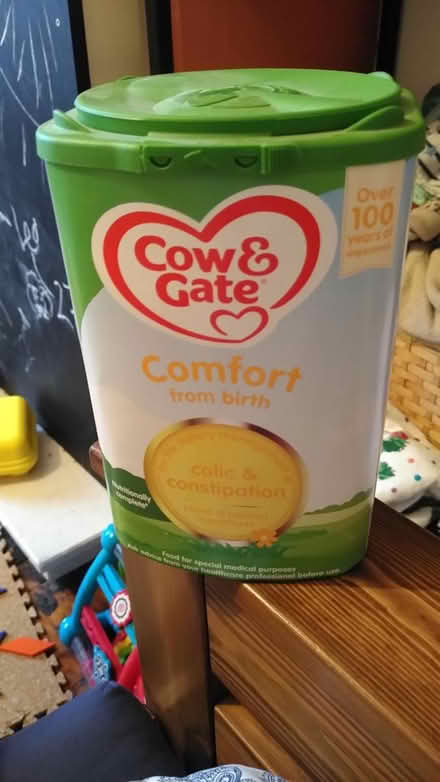 Photo of free Cow and gate comfort milk 2 x tubs (Downham) #1
