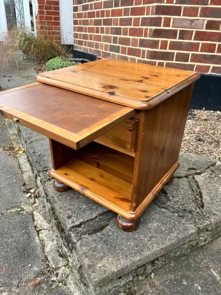 Photo of free Pine bedside table. (Selsdon CR2) #2