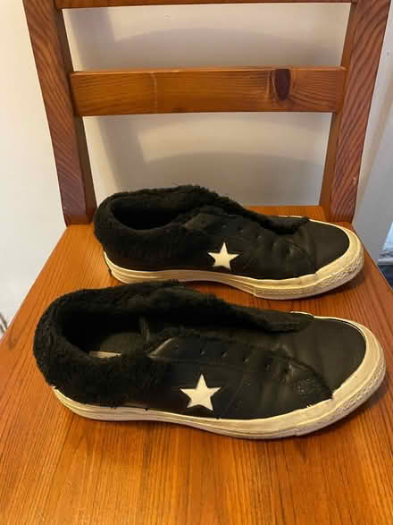 Photo of free Leather converse shoes size 6 (Se23 3lf) #2