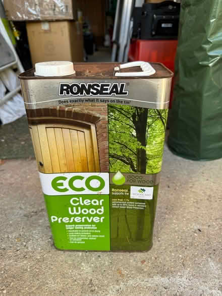 Photo of free Clear Wood Preserver (Willingdon BN22) #2