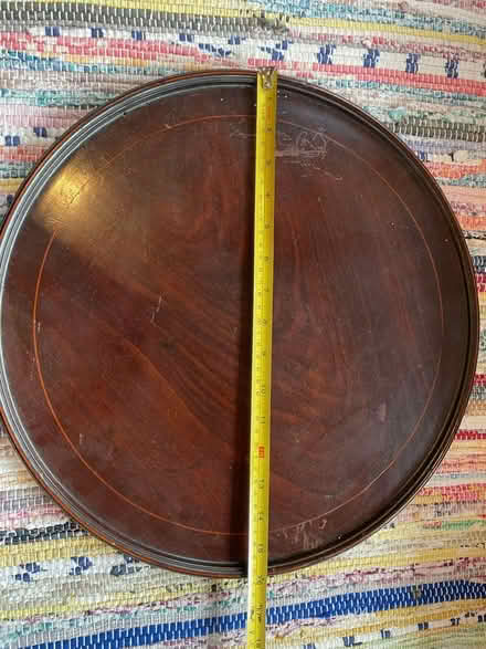 Photo of free 16 inch mahogany tray (Bowbridge) #2
