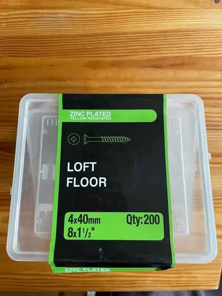 Photo of free 80 loft floor screws (E10) #1
