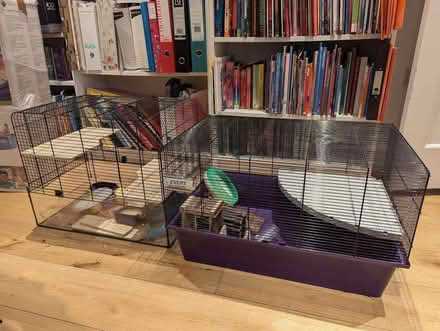 Photo of free Two hamster / rodent cages (Cheam SM2) #1