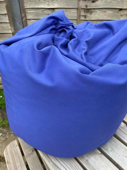 Photo of free Blue beanbag (Reigate) #1