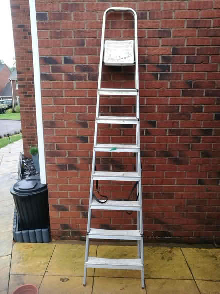Photo of free Tall aluminium step ladder (HR9) #1